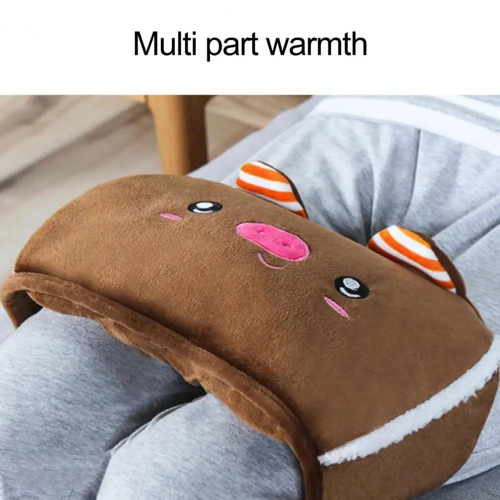 Hot Water Bag Waist Cover Belt Stomach Abdominal Warming Band Warm Waist Cover Belt for Neck Hand with Hot Water Bottle Bag