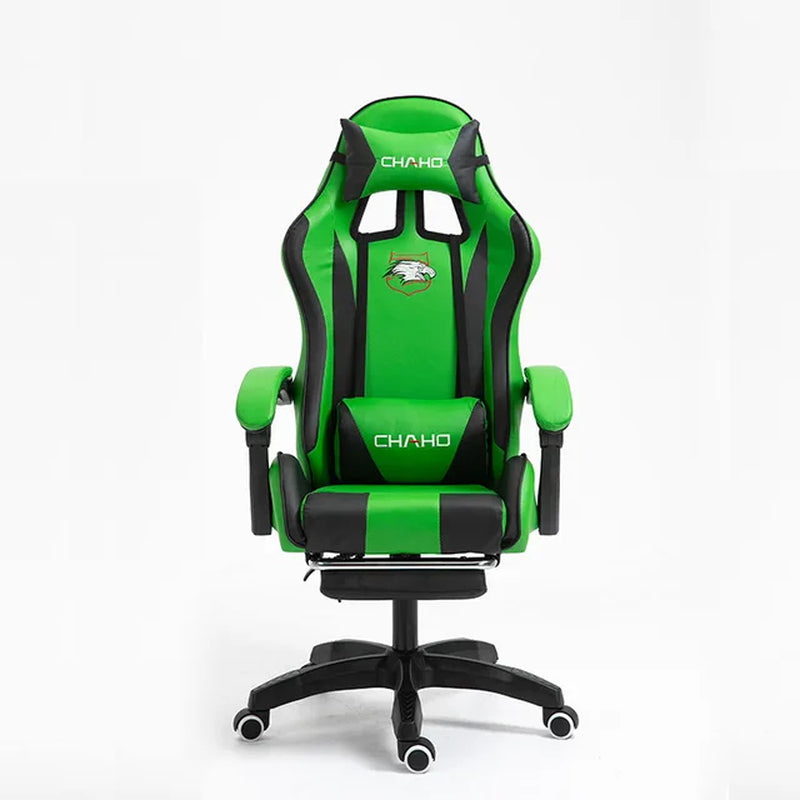 WCG Gaming Chair Office Latex Cushion Bluetooth Computer Chair High-Quality BOSS Chair Leather LOL Internet Anchor Racing Chair