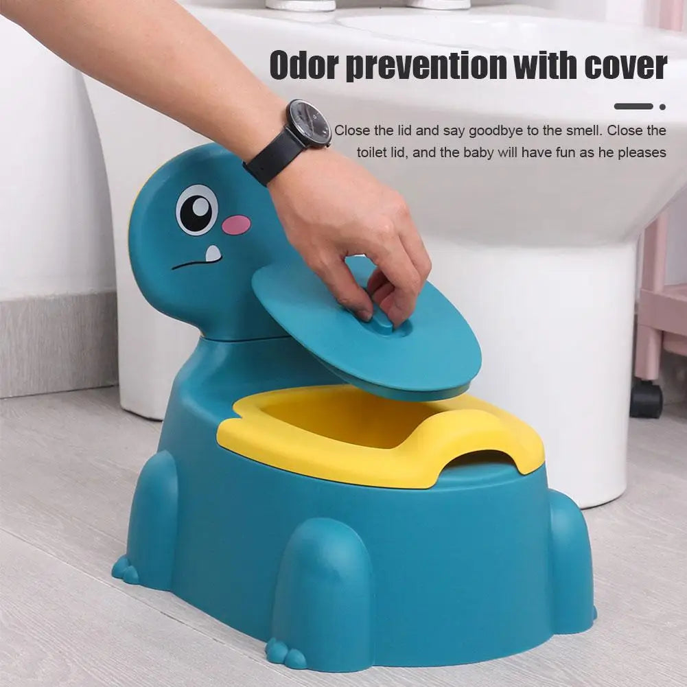 Baby Potty Toilet Training Seat Cartoon Dinosaur Thickening Children'S Special Potty Baby Urinals Boys Girls Toilet Supplies