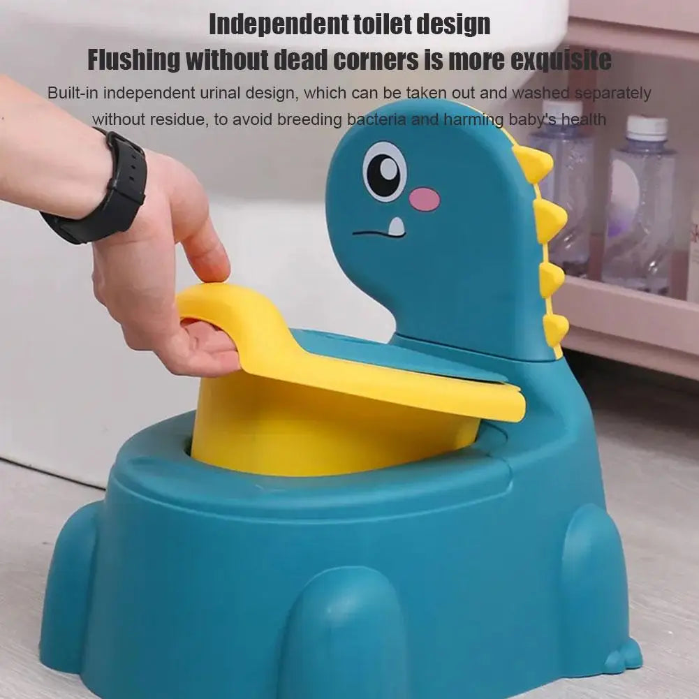 Baby Potty Toilet Training Seat Cartoon Dinosaur Thickening Children'S Special Potty Baby Urinals Boys Girls Toilet Supplies