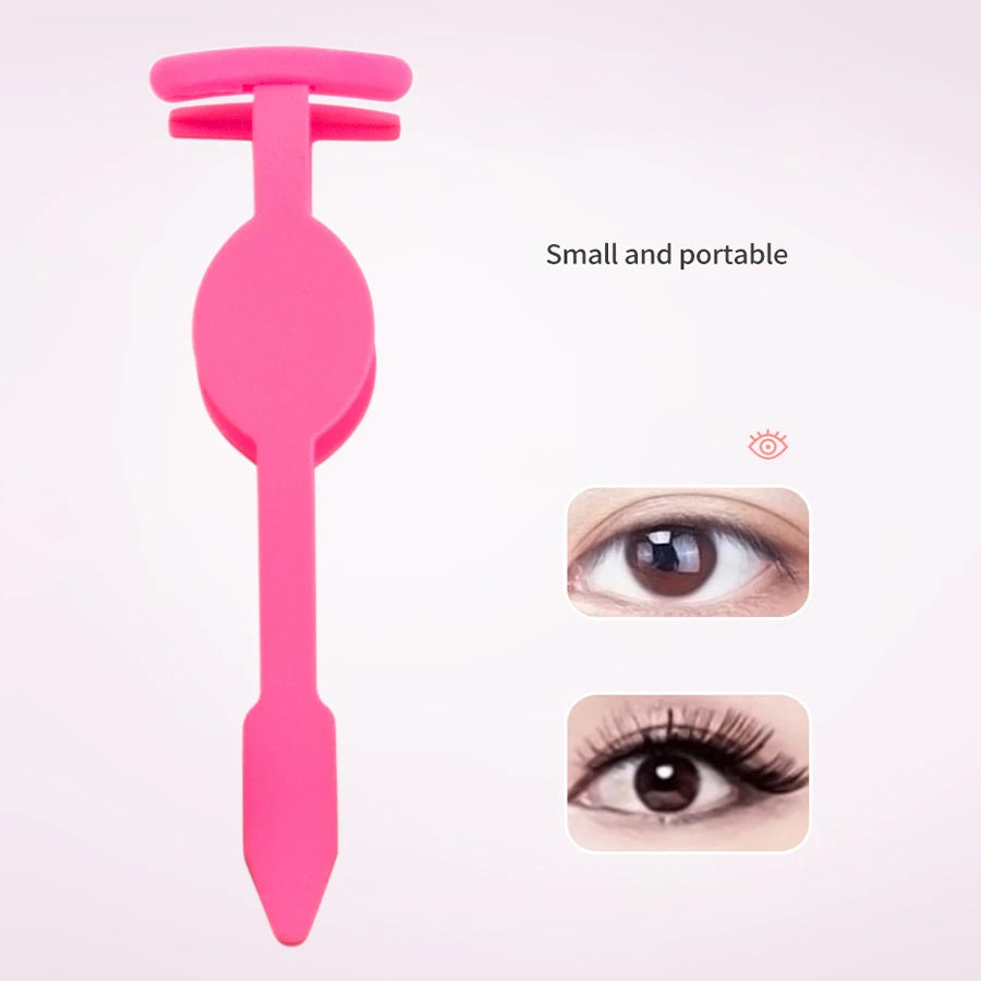 Stainless Steel False Eyelashes Assistant Eyelash Clip Eyebrow Clip Eyelash Curling Makeup Tool Set