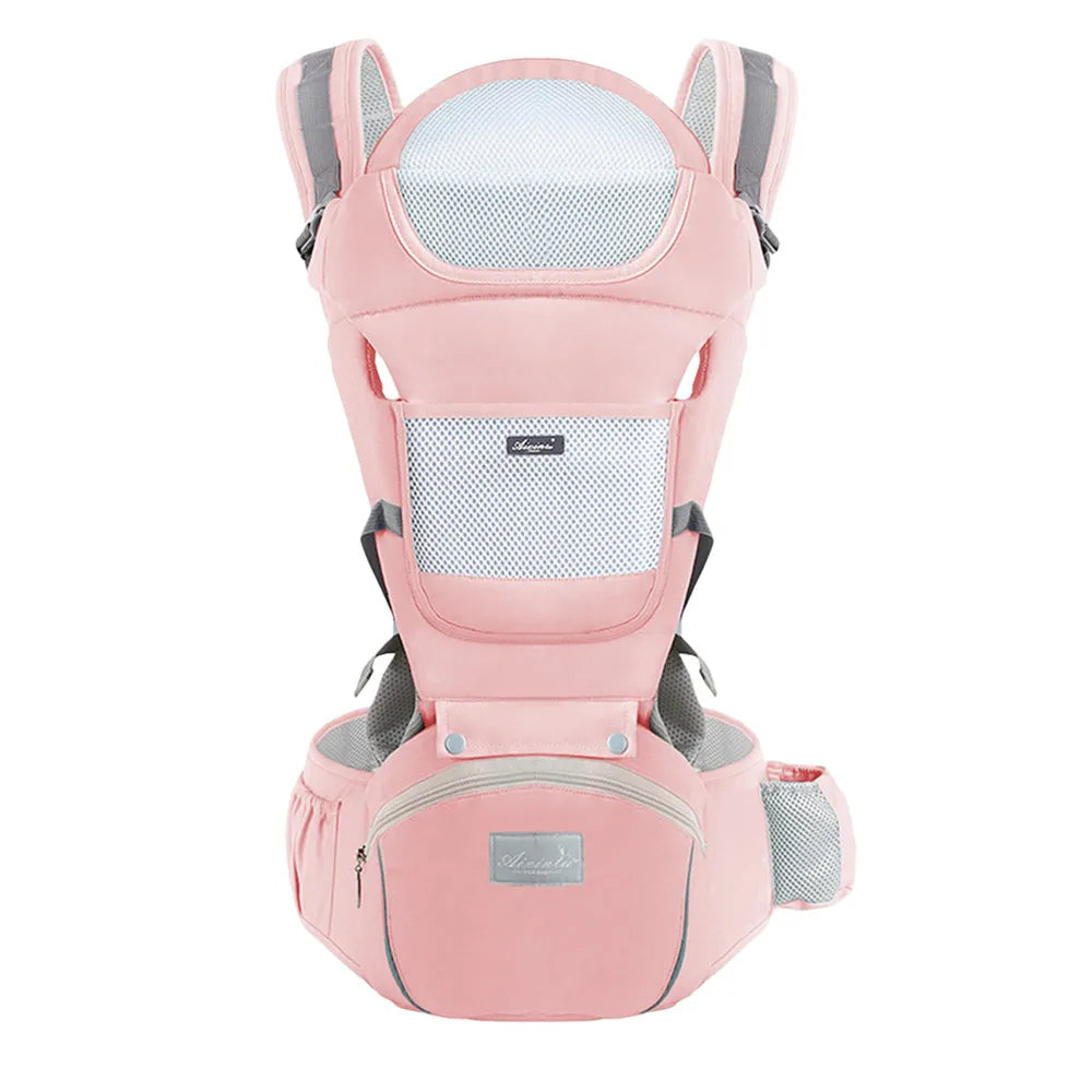 Ergonomic Newborn Baby Carrier Waist Stool Backpack Shoulder Swaddle Sling Wrap Infant 0 to 36 Months Carrier Stool Baby Hipseat