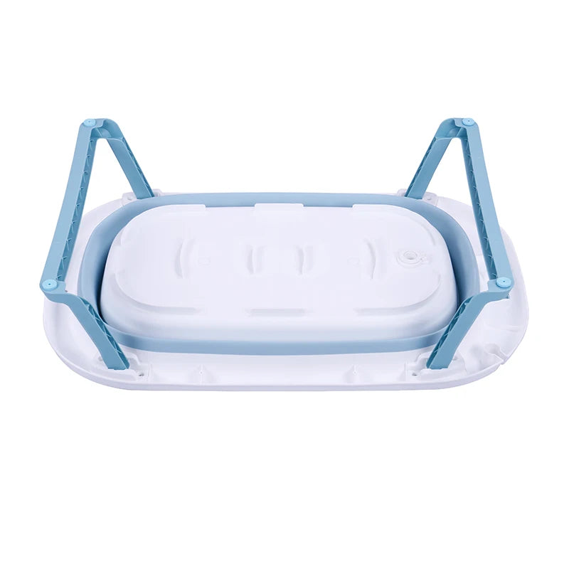 Foldable Baby Take a Bath Bathtub Non-Slip Foot Bath Bucket Folding Portable Pet Dog Cat Bathtub Bathroom Laundry Basket